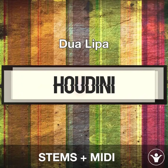 Houdini - Dua Lipa - STEMS + MIDIAudio STEMS, MIDI FIles