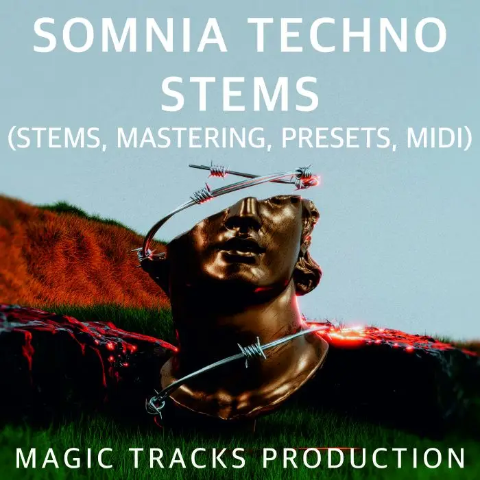 Somnia Techno (STEMS, Mastering, Presets, MIDI)Audio STEMS