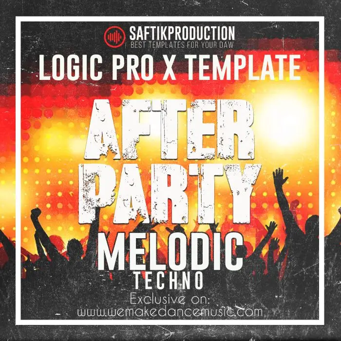 After Party - Melodic Techno Logic Pro X Template (in style of Artbat)Logic Pro Templates