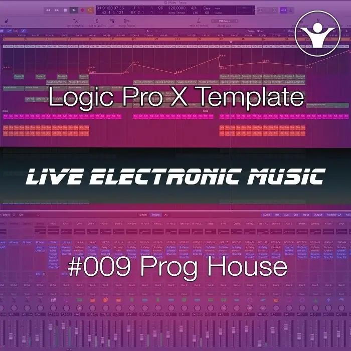 Progressive House Logic Pro X Template + Free Tutorial | Live Electronic Music 009Logic Pro Templates (Stock Plugins), Logic Pro Templates