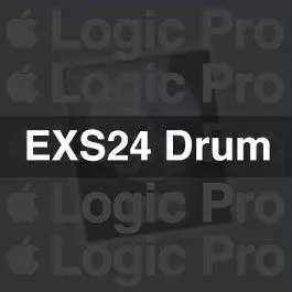 EXS24 Drum Template Logic Pro Templates