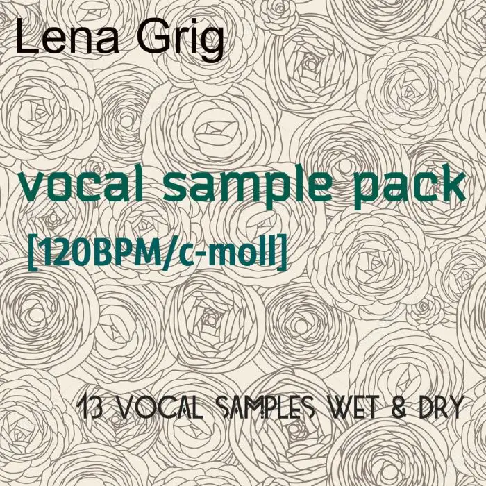 Lena Grig - Vocal pack [120 BPM/c-moll]Vocal Packs