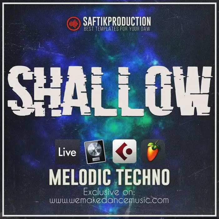 Shallow - Melodic Techno Template for Ableton Live, Logic Pro X, Cubase and FL StudioAbleton Templates, FL Studio Templates, Cubase Templates