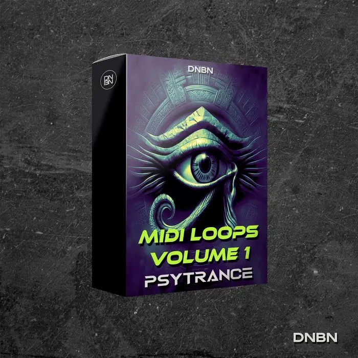 Psytrance Midi Loops Vol 1 - DNBNMIDI FIles
