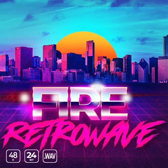 Fire RetrowaveSample Packs