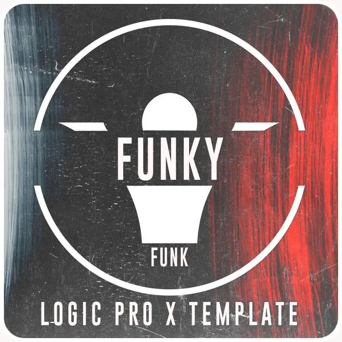 Funky  ( Logic Pro X Template + MIDI +AUDIO )Logic Pro Templates