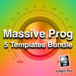 Massive Progressive BundleLogic Pro Templates, Bundles