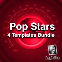 Pop Stars BundleLogic Pro Templates, Bundles