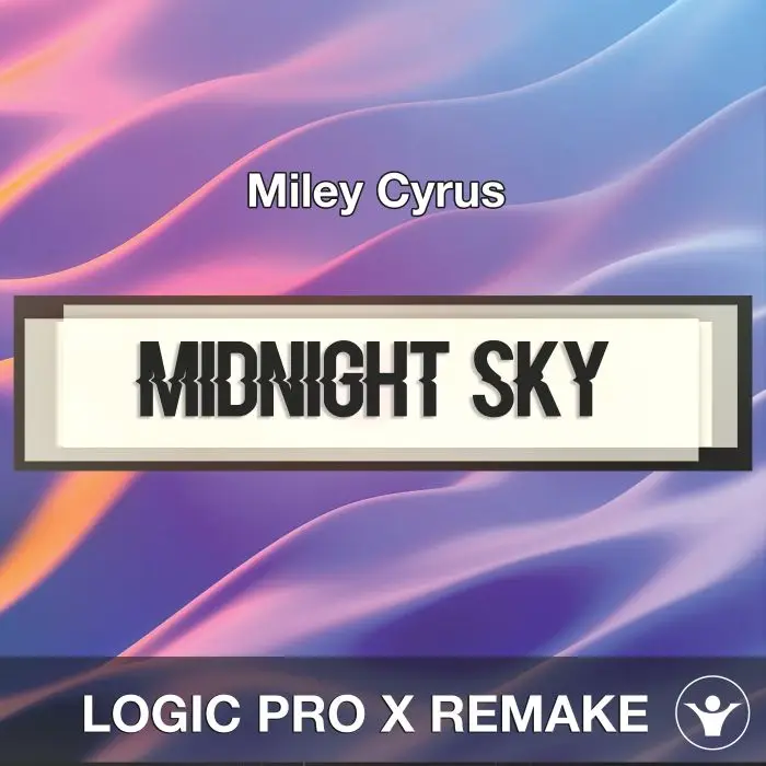 Midnight Sky (Miley Cyrus) Logic 10.5 Remake TemplateLogic Pro Templates