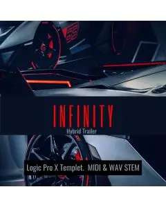 Infinity ( Logic Pro X Template, MIDI & WAV STEMS )