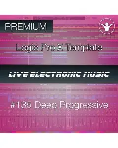 Premium Deep Prog Logic Pro X Template | Live Electronic Music #135