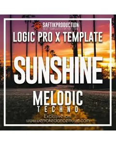 Sunshine - Logic ProX Melodic Techno Template (in style of Artbat)