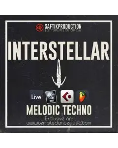 Interstellar - Melodic Techno Template for Ableton Live, Logic Pro X, Cubase and FL Studio