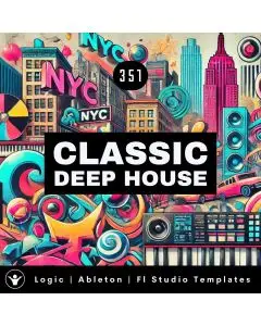 Classic Deep House Template for Logic, Ableton, Fl Studio | Live Electronic Music Tutorial 351