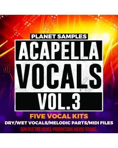 Acapella Vocals Vol.3
