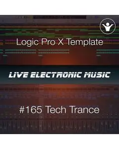 Tech Trance Logic Pro X Template | Live Electronic Music #165