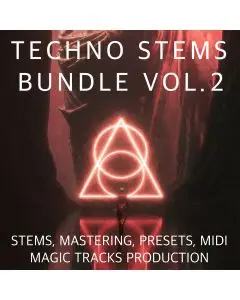 Techno STEMS Bundle Vol.2 (STEMS, Mastering, Presets, MIDI)