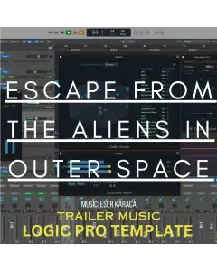 Escape from the Aliens in Outer Space Logic Pro Template