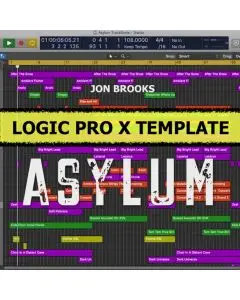 Asylum - Logic Pro X Download Template - Dark Ambient Electronic Music