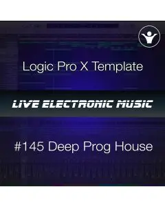 Deep Progr House Logic Pro X Template | Live Electronic Music #145
