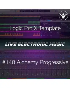 Alchemy Synth Prog Logic Pro X Template | Live Electronic Music #148