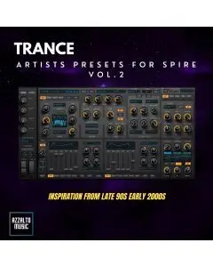 Trance Artists Presets for Spire by Sunset Vol.2