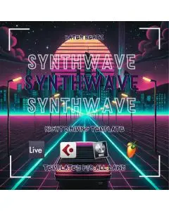 Night Driving v2 Synthwave Template