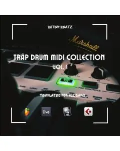 Trap Drums Midi Collection vol. 1