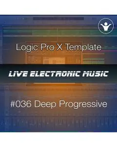 Anjunadeep Deep Progressive House Logic Template + Free Tutorial | Live Electronic Music 036
