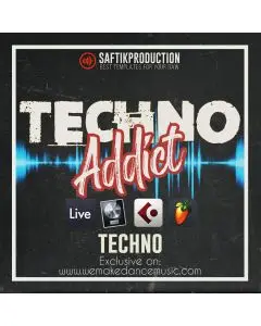 Techno Addict - Techno Template for Ableton Live, Logic Pro X, Cubase and FL Studio