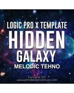 Hidden Galaxy - Melodic Techno Logic ProX Template (Boris Brejcha Style)