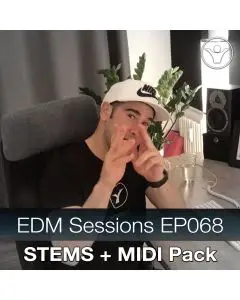Making melodic techno in Logic Pro X | EDM Sessions EP068 STEMS