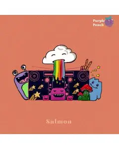 Purple Peach - Salmon