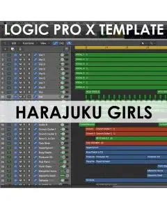 Harajuku Girls -  Logic Pro X Template 