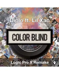 Color Blind (Diplo ft. Lil Xan) Logic Pro X Remake Template