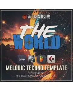The World - Melodic Techno Template for Ableton Live, Logic Pro X, Cubase, FL Studio