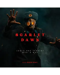 Scarlet Dawn ( Logic Pro X Template, MIDI & WAV STEMS  )