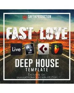 Fast Love - Slap House Template for Ableton Live, Logic ProX, Cubase and FL Studio