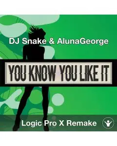 You Know You Like It (DJ Snake & AlunaGeorge) Logic Pro X Remake Template