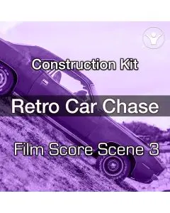 Retro Car Chase Scene 3
