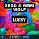 Zedd & Remi Wolf - Lucky | STEMS + MIDI